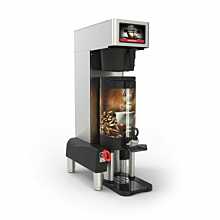Grindmaster Commercial Coffee Equipment PBC-1VS Single Coffee Brewer for 1.5 Gallon Vacuum Shuttle with Stand - 240V