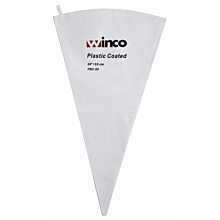 Winco PBC-24 24" Plastic Lined Canvas Pastry Bag