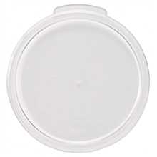 Winco PCRC-1 1 Qt. Clear Round Food Storage Container