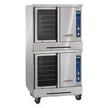 Imperial PCVDG-2-NG 38" Bakery Depth Natural Gas Double Deck Convection Oven - 160,000 BTU