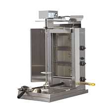 Inoksan PDG103MN-LP Liquid Propane Doner Kebab / Vertical Gryo Broiler Machine - 132 lb. Meat Capacity