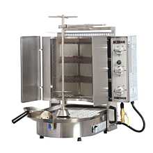 Inoksan PDG300NM-LP Liquid Propane Doner Kebab / Vertical Gryo Broiler Machine - 132 lb. Meat Capacity