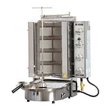 Inoksan PDG400NM-LP Liquid Propane Doner Kebab / Vertical Gryo Broiler Machine - 165 lb. Meat Capacity