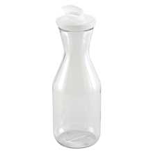 Winco PDT-10 1 Liter Polycarbonate Decanter With Lid