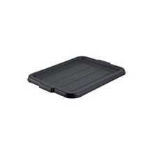 Winco PLW-CK Black Polypropylene Dish Box Cover For PLW-7K