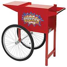 Winco POP-8RC Showtime Red Popcorn Cart