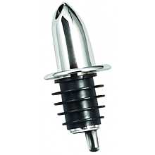 Winco PP-NC Chrome Plated Free Flow Pourer with No Collar