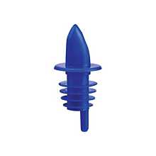 Winco PPR-2B Blue Plastic Free-Flow Pourer