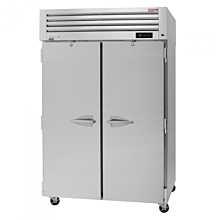 Turbo Air PRO-50R-SG-PT-N 52" Pro Series Pass-Thru Front Solid & Back Glass Door Two-Section Refrigerator - 54 Cu. Ft.