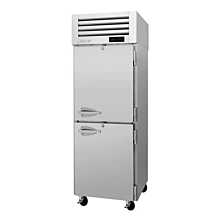 Turbo Air PRO-26-2H2-PT-RL Pro Series 29" Pass-Thru Front Right-Hinged / Back Left-Hinged Half Solid Door Heated Cabinet - 208V - 26 Cu. Ft.