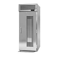 Turbo Air PRO-26H2-G-RT-RL Pro Series 34" Roll-Thru Right-Hinged Front / Left-Hinged Back Glass Door Heated Cabinet - 115V - 38 Cu. Ft.