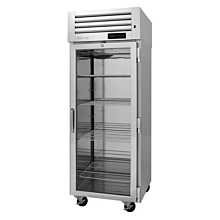 Turbo Air PRO-26H2-GS-PT Pro Series 29" Pass-Thru Right-Hinged Glass & Solid Door Heated Cabinet - 208V - 26 Cu. Ft.