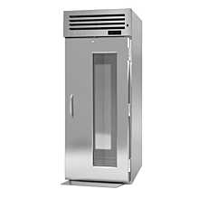 Turbo Air PRO-26H-G-RT-RL Pro Series 34" Roll-Thru Right-Hinged Front / Left-Hinged Back Glass Door Heated Cabinet -208V - 38 Cu. Ft.