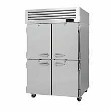 Turbo Air PRO-50-4H-PT Pro Series 52" Pass-Thru Two-Section Standard-Hinged Half Solid Door Heated Cabinet - 49 Cu. Ft.