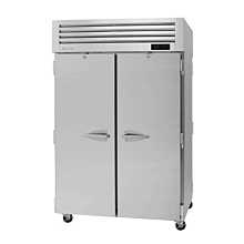 Turbo Air PRO-50H-PT Pro Series 52" Pass-Thru Two-Section Solid Door Heated Cabinet - 49 Cu. Ft.