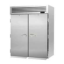 Turbo Air PRO-50H-RI Pro Series 66" Roll-In Two-Section Solid Door Heated Cabinet - 76 Cu. Ft.