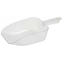 Winco PS-50 Clear 50 oz. Polycarbonate Scoop