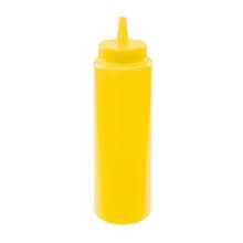 Winco PSB-08Y 8 oz. Yellow Squeeze Bottle