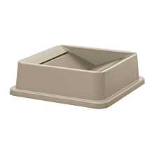Winco PTCSL-23BE Beige Square Lid for PTCS-23BE
