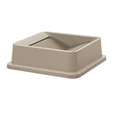Winco PTCSL-35BE Beige Square Lid for PTCS-35BE
