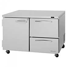 Turbo Air PUF-48-D2L-N Pro Series 48" Left-Hinged Door & 2 Right Drawer Undercounter Freezer - 12 Cu. Ft.