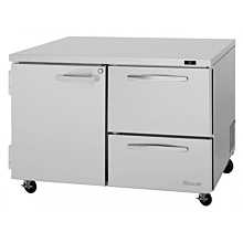 Turbo Air PUR-48-D2L-N Pro Series 48" Left-Hinged Door & 2 Right Drawer Undercounter Refrigerator - 12 Cu. Ft.