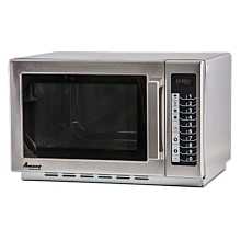 Amana RCS10TS 22" Medium Volume 1000 Watts Commercial Compact Microwave, 120V