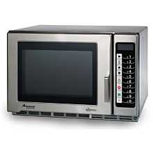 Amana RFS18TS 22" Medium Volume 1800 Watts Commercial Compact Microwave, 208-240V