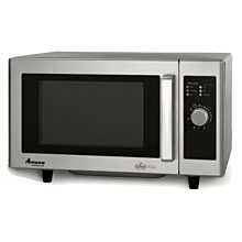 Amana RMS10DSA 20" 1000 Watts Commercial Compact Microwave, 120V