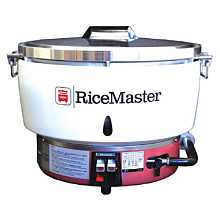 Town Food RM-50P-R 55 Cup Liquid Propane Raw Gas Rice Cooker / Warmer - 27,300 BTU