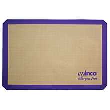 Winco SBS-24PP Full Size Allergen-Free Purple Silicone Baking Mat
