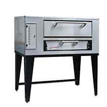 Propane Gas 2 Pie Short Depth Single Deck Pizza Oven with 7