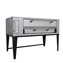 Natural Gas 8 Pie Series Single Deck Pizza Oven with 7