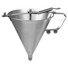 Winco SF-7 7-1/2" Stainless Steel Confectionery Dispenser Funnel