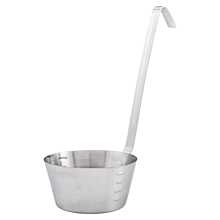 Winco SHHD-1 1 qt Stainless Steel Hooked Handle Dipper