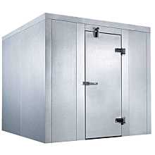 Coldline 6 x 10 Walk-in Refrigerator Cooler Box, Stainless Steel