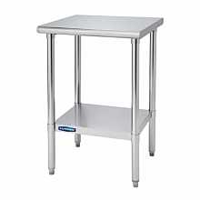 Sapphire SMT-1424S 14"D x 24"L Stainless Steel Worktable with Undershelf