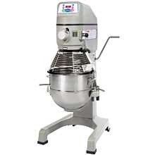 Globe SP30P 30 Qt. Planetary Floor Pizza Mixer with Guard and Standard Accessories - 240V