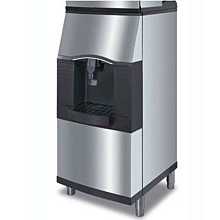 Manitowoc SPA162 22" 120 lb. Vending Full or Half Dice Cube Ice Dispenser with Touchless Lever