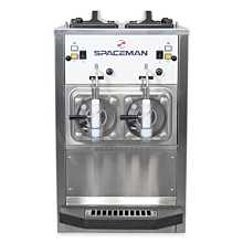 Spaceman 6455H 2 Bowl Slushy / Granita Stainless Steel Frozen Drink Machine - 120V