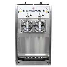 Spaceman 6695H 2 Bowl Slushy / Granita Stainless Steel Frozen Drink Machine - 208/230V