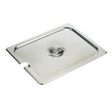 Winco SPCH 1/2 Size Stainless Steel Slotted Food Pan Cover
