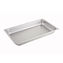 winco spfp2 full size stainless steel steam table pan, 2 1/2" depth