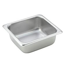 Winco SPS2 1/6 Size Steam Table Food Pan, 2-1/2" Deep