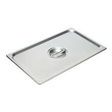 Winco SPSCF Full Size Stainless Steel Solid Food Pan Cover