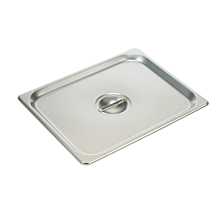 Winco SPSCH 1/2 Size Stainless Steel Solid Food Pan Cover