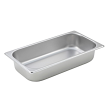 Winco SPT2 1/3 Size Steam Table Food Pan, 2-1/2" Deep