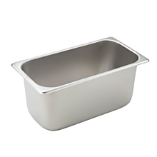 Winco SPT6 1/3 Size Steam Table Food Pan, 6" Deep