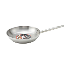 winco 11" induction ready fry pans, s/s
