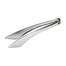 Winco STH-8 8-1/2" Satin Finish Stainless Steel Serving Tongs